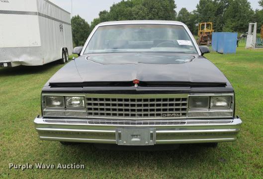 image for item DE3806 1986 Chevrolet El Camino