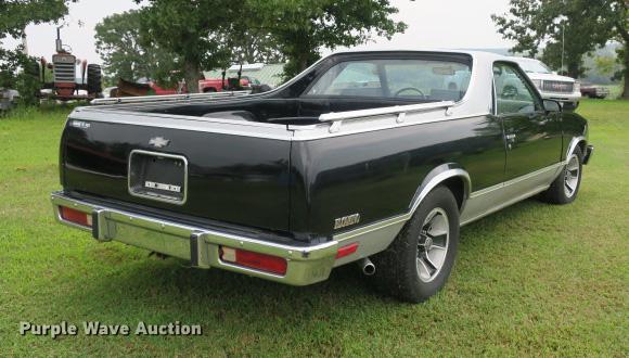 image for item DE3806 1986 Chevrolet El Camino