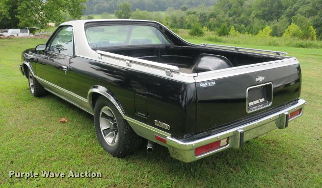 image for item DE3806 1986 Chevrolet El Camino
