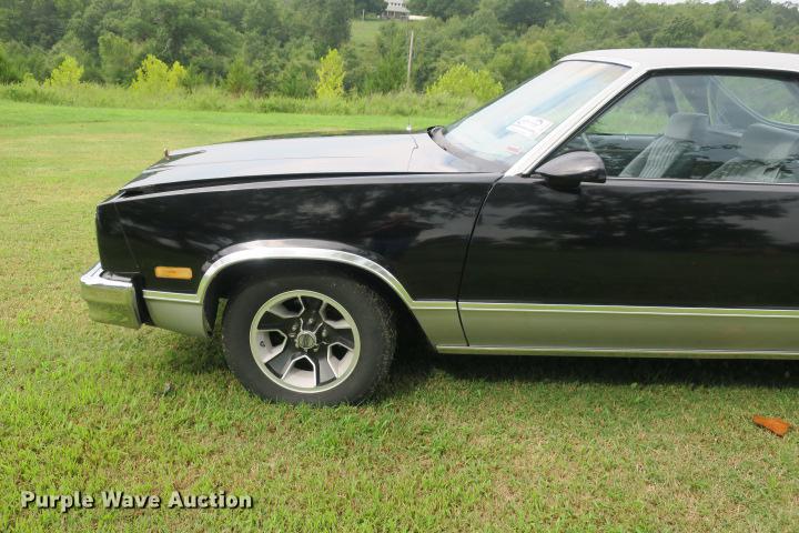 image for item DE3806 1986 Chevrolet El Camino