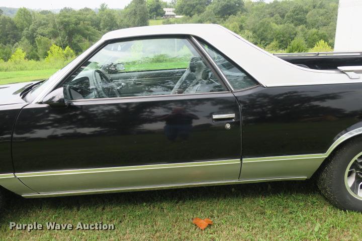 image for item DE3806 1986 Chevrolet El Camino