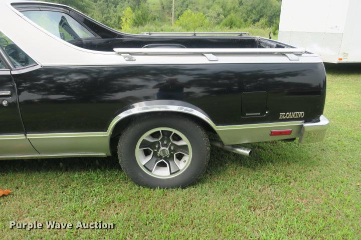 image for item DE3806 1986 Chevrolet El Camino