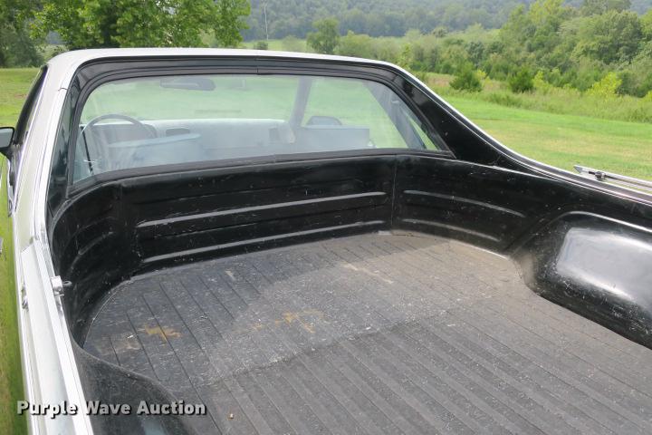 image for item DE3806 1986 Chevrolet El Camino