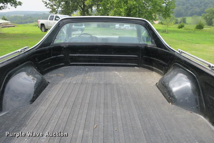 image for item DE3806 1986 Chevrolet El Camino