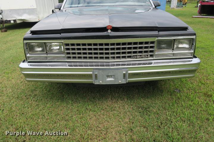 image for item DE3806 1986 Chevrolet El Camino
