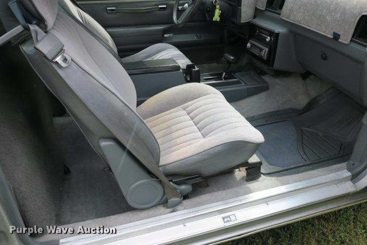 image for item DE3806 1986 Chevrolet El Camino