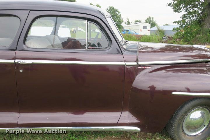 image for item DE3808 1948 Plymouth Special Deluxe