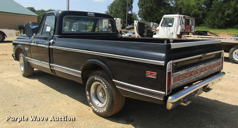 image for item DE5184 1972 Chevrolet Cheyenne 10 pickup truck