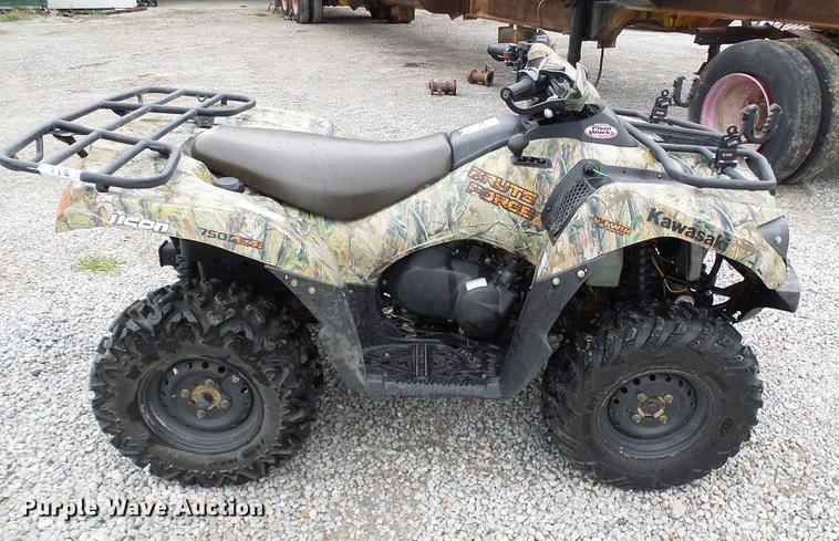 image for item DE5209 2012 Kawasaki 750 ATV