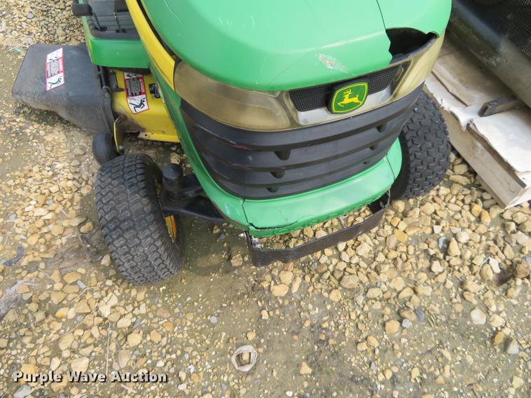 image for item DE6378 John Deere X300 lawn mower