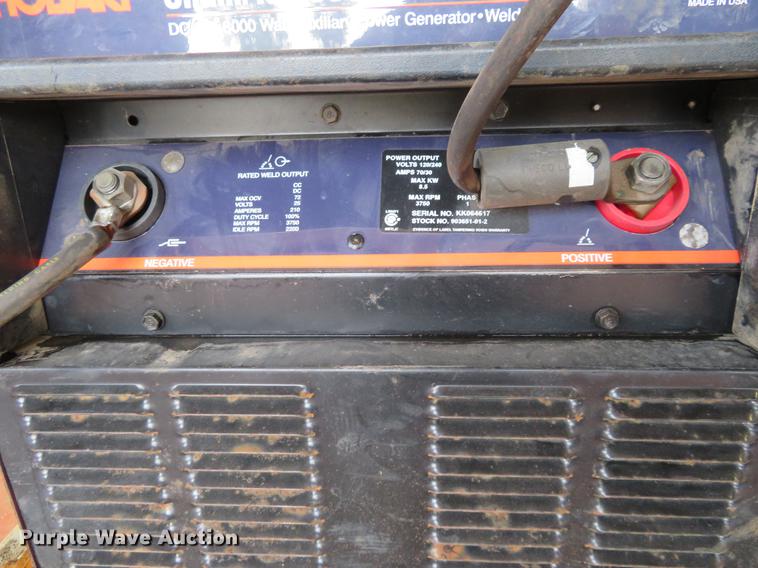 image for item DE6387 Hobart Champion 8500 DC/CC welder/generator