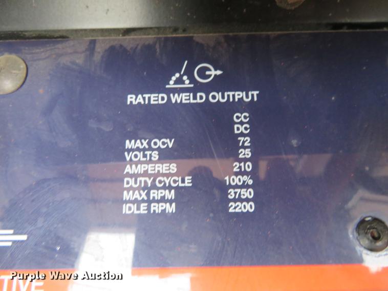 image for item DE6387 Hobart Champion 8500 DC/CC welder/generator