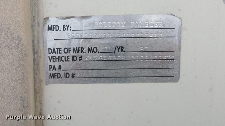 image for item DF4318 1997 Freightliner Holiday Rambler RV