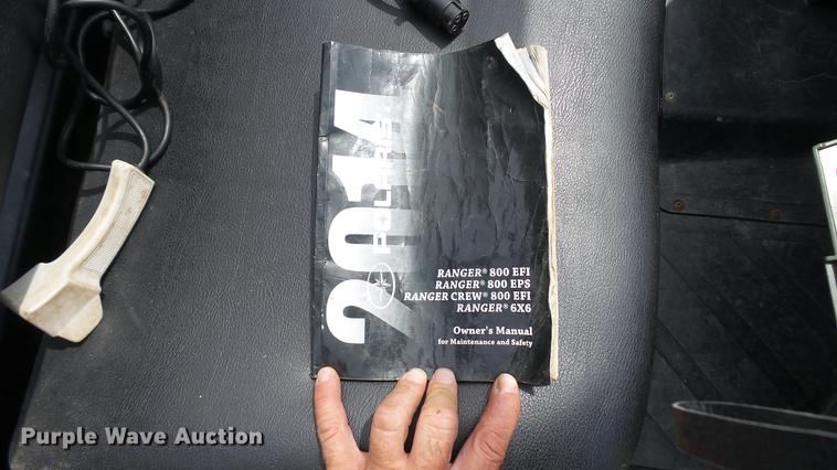 image for item DM9898 2014 Polaris Ranger Crew utility vehicle