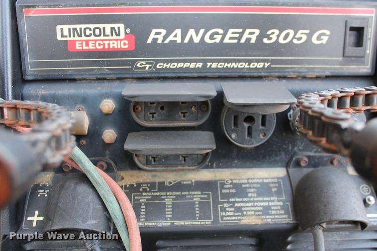 image for item DZ9986 Lincoln Ranger 305G welder