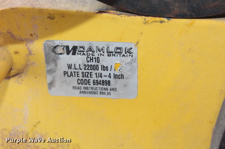 image for item DZ9989 (4) CM camlok clamps