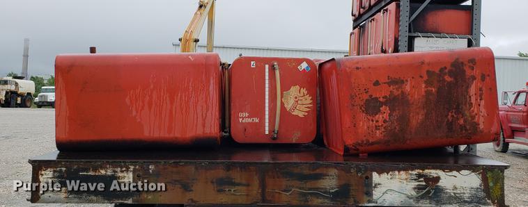 image for item EF9828 (17) 65 gallon bulk oil barrels