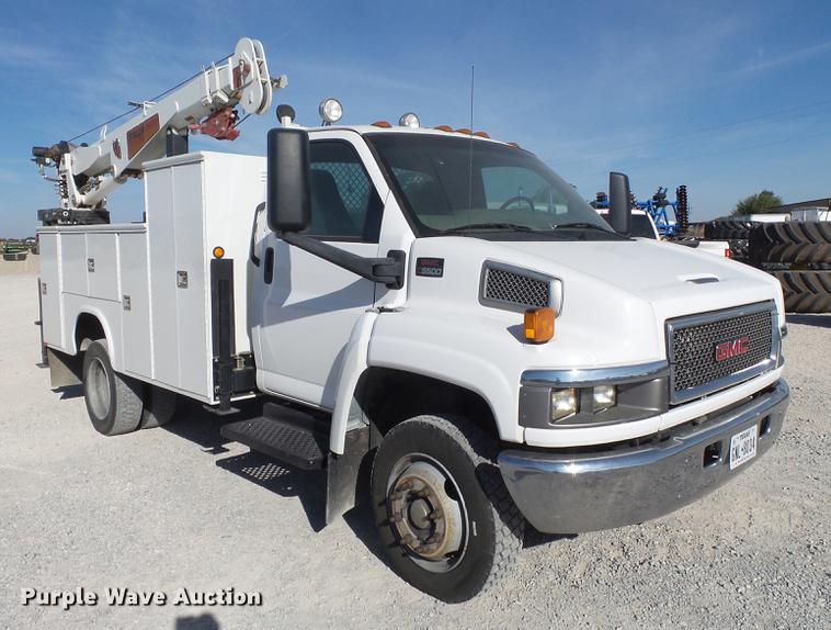 image for item EI9644 2008 GMC C5500 service truck