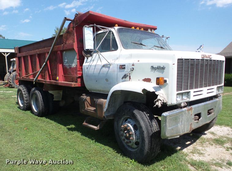 image for item EI9899 1984 GMC 7000 dump truck