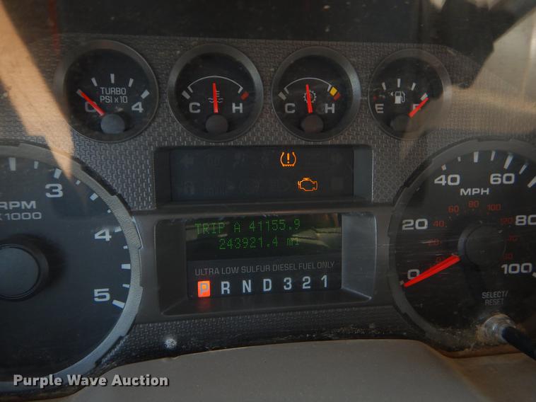 image for item EK9743 2010 Ford F250 Super Duty SuperCab pickup truck