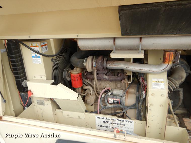 image for item EO9551 2008 Ingersoll Rand P185WJD air compressor