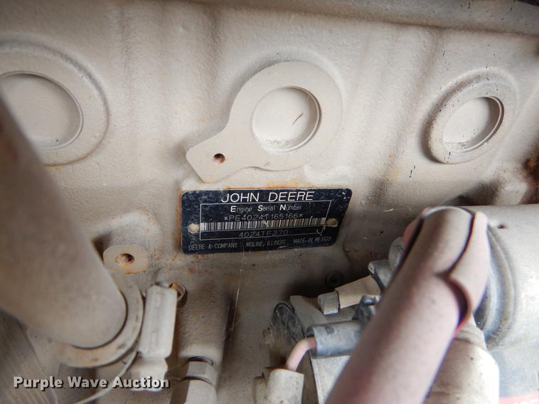 image for item EO9551 2008 Ingersoll Rand P185WJD air compressor