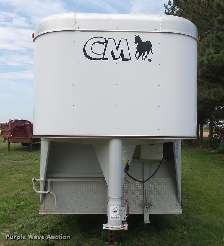 image for item ER9700 2005 CM Legacy livestock trailer