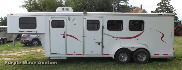 image for item ER9700 2005 CM Legacy livestock trailer