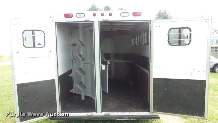 image for item ER9700 2005 CM Legacy livestock trailer