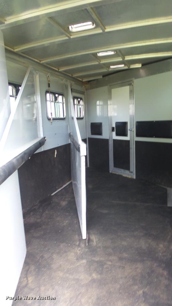 image for item ER9700 2005 CM Legacy livestock trailer