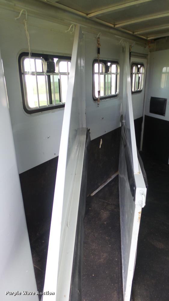 image for item ER9700 2005 CM Legacy livestock trailer