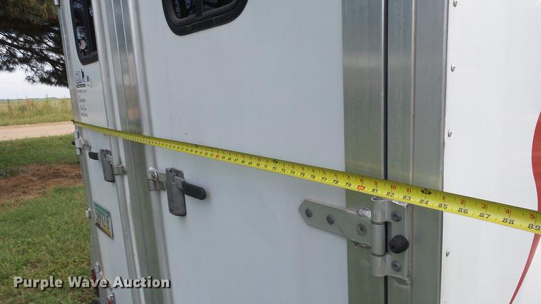 image for item ER9700 2005 CM Legacy livestock trailer