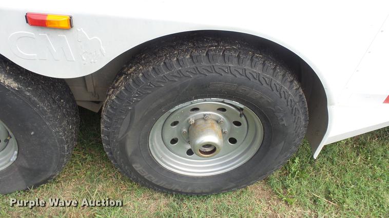 image for item ER9700 2005 CM Legacy livestock trailer