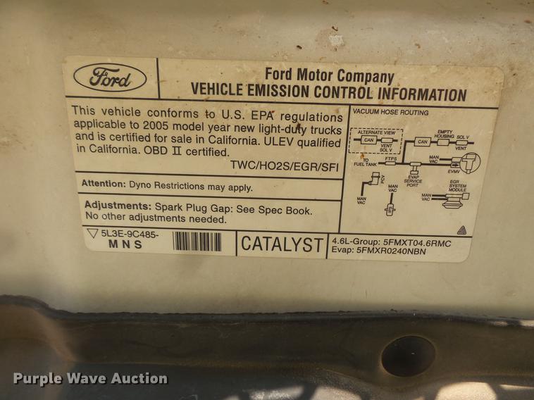 image for item FT9794 2005 Ford F150 XL SuperCab pickup truck