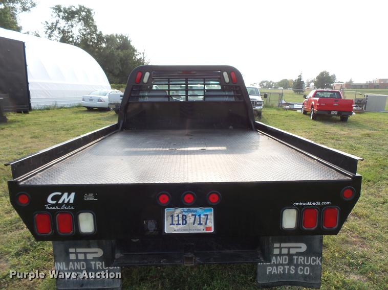 image for item FT9795 1995 Ford F350 Super Duty Crew Cab flatbed pickup truck