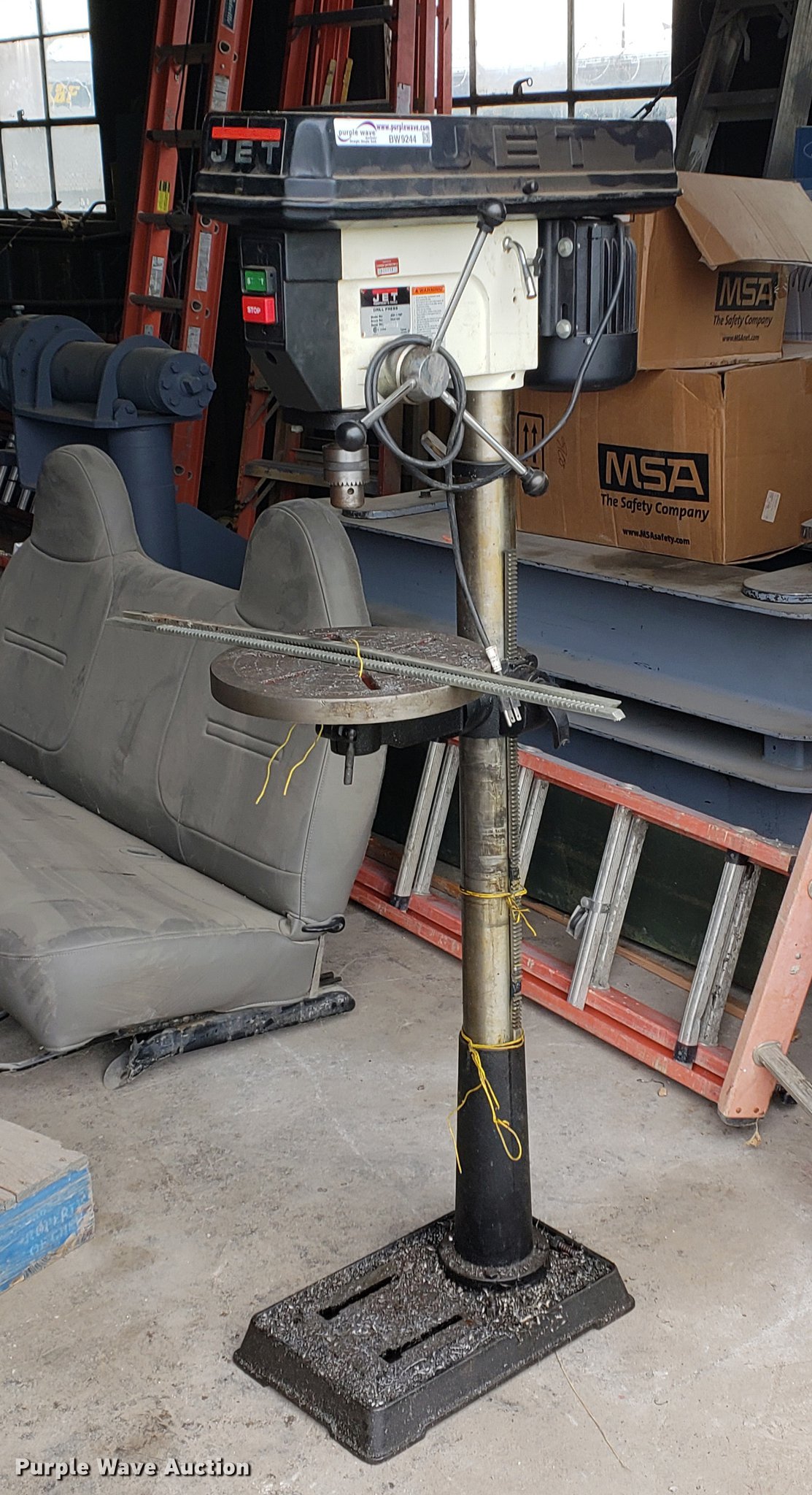 Jet JDP17MF drill press in Kansas City, MO Item BW9244 sold Purple