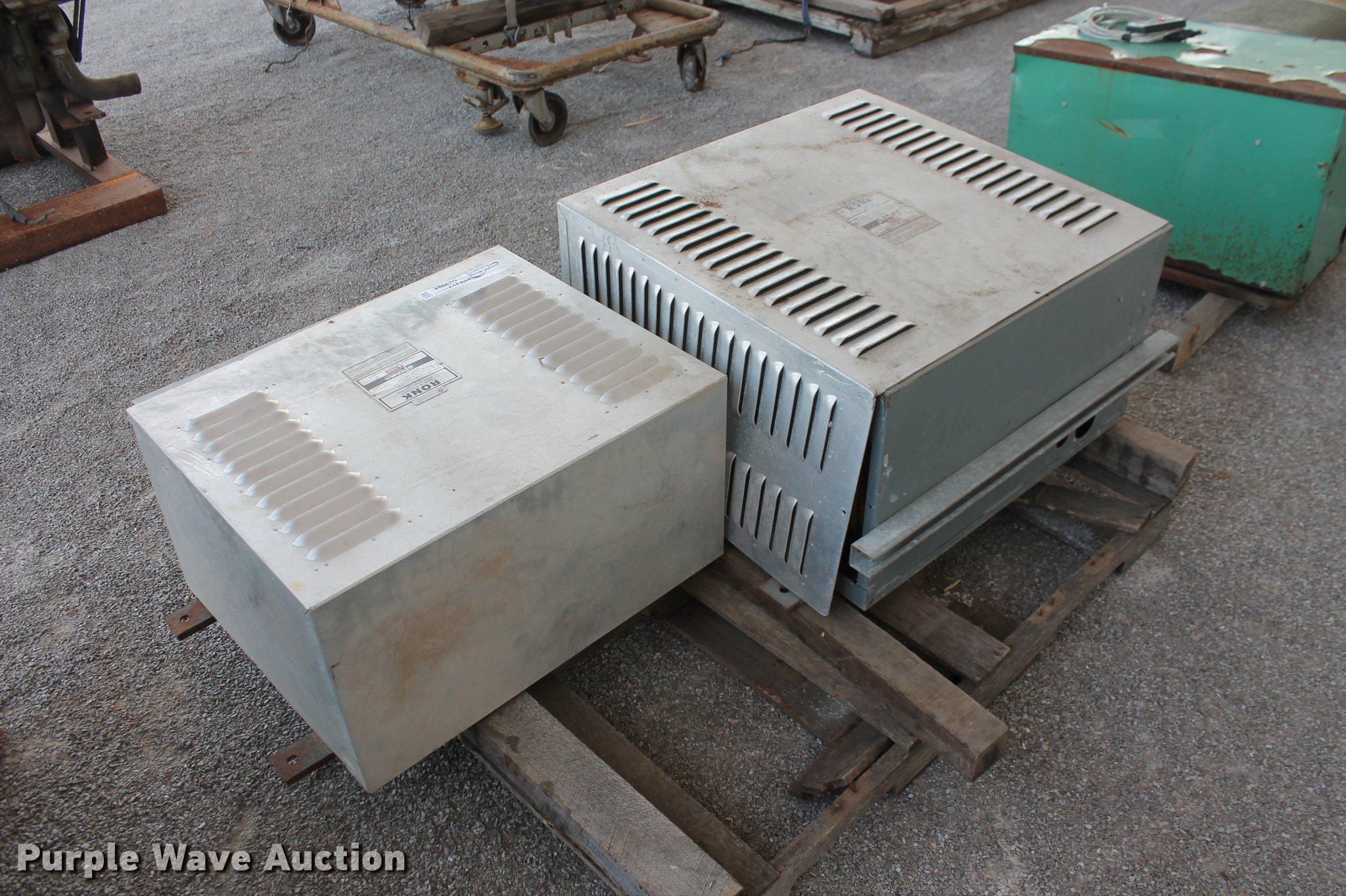 (2) Ronk ADPAPhase static phase converters in Ardmore, OK Item