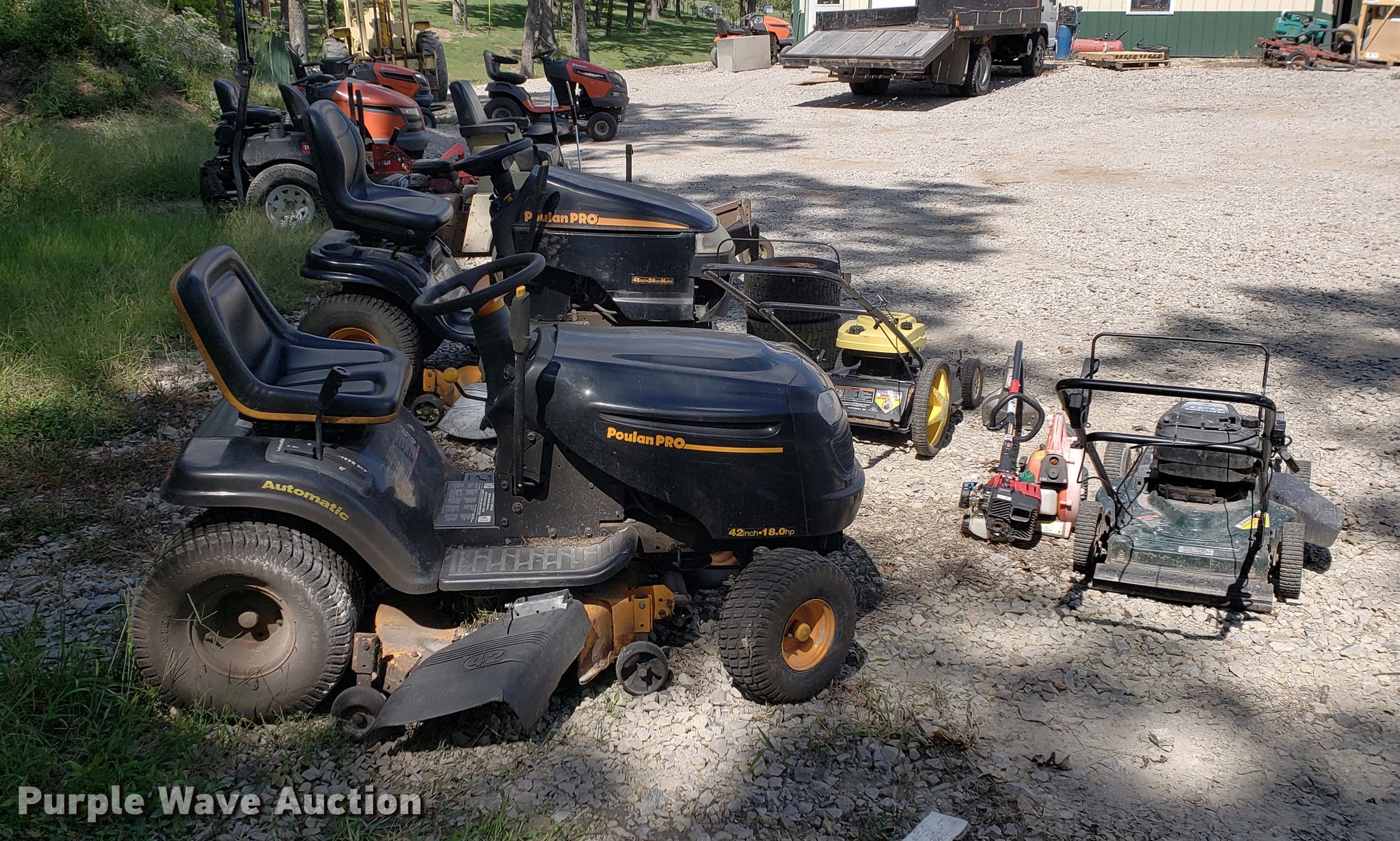 Lawn and garden equipment in Warrensburg, MO Item EF9849 sold