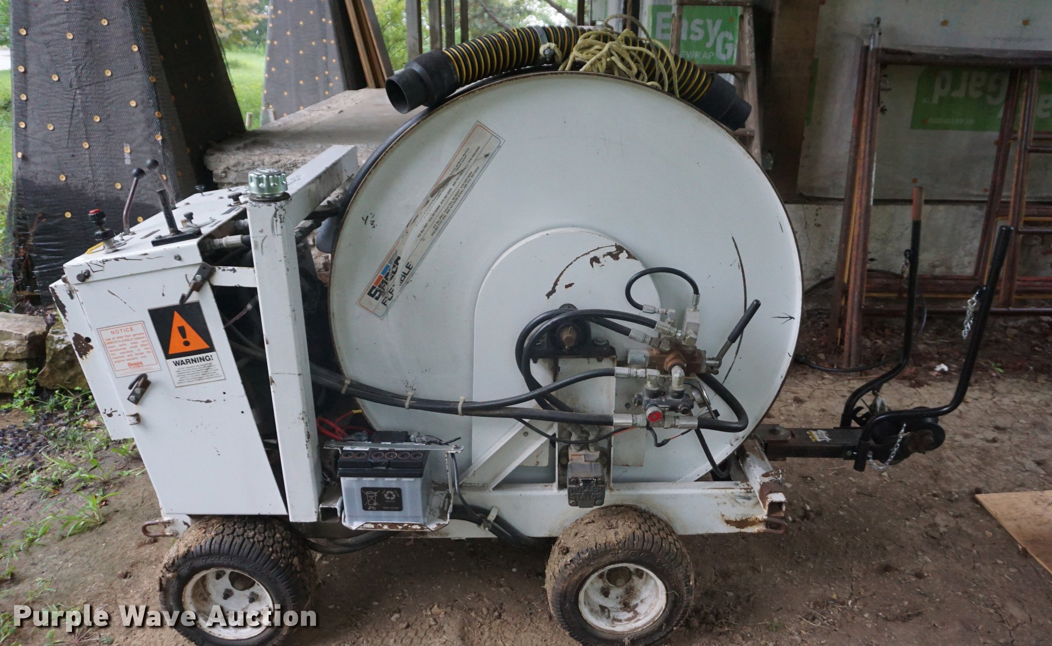 Sreco-Flexible EMSP-6 sewer rodding easement machine in Atchison, KS ...