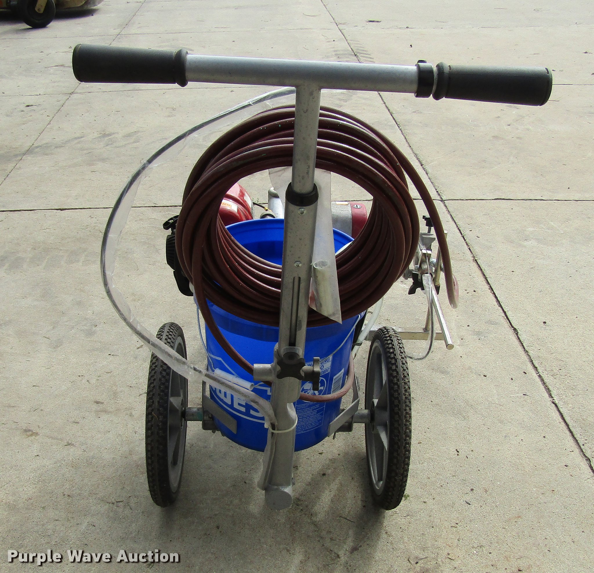 Titan Powrliner 850 line striper in Waterloo, IA Item EU9514 sold