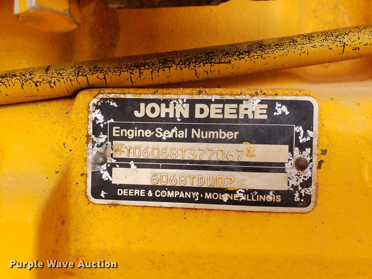image for item BW9199 1992 John Deere 670B motor grader