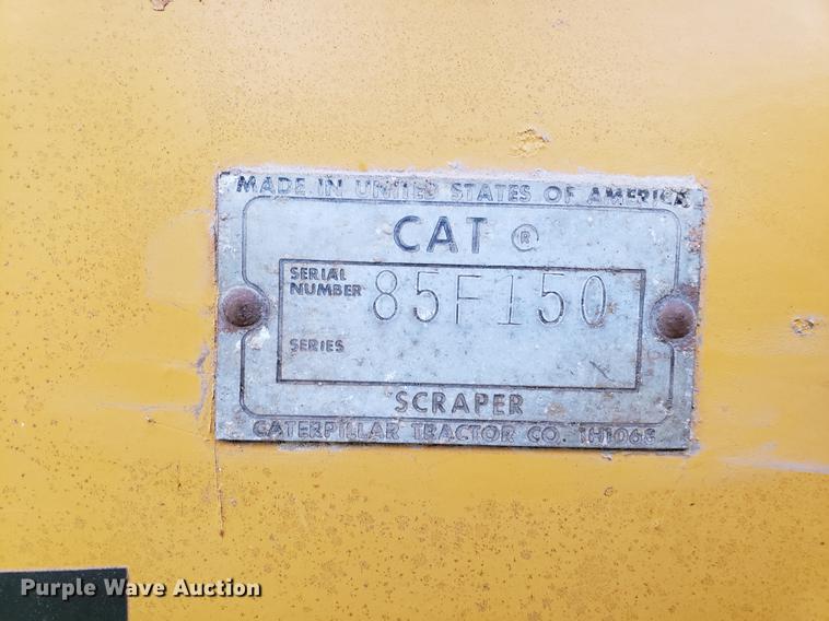 image for item BW9229 Caterpillar 435 Series E scraper
