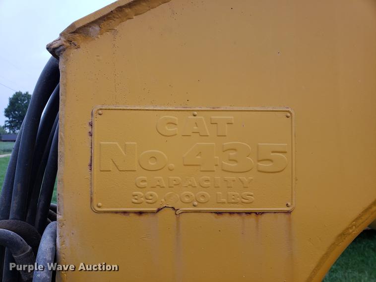 image for item BW9230 Caterpillar 435 Series D scraper