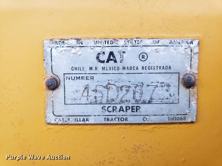 image for item BW9230 Caterpillar 435 Series D scraper