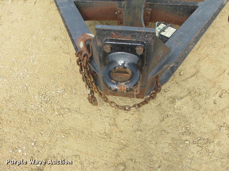 image for item DA8267 2014 Belshe tilt deck equipment trailer