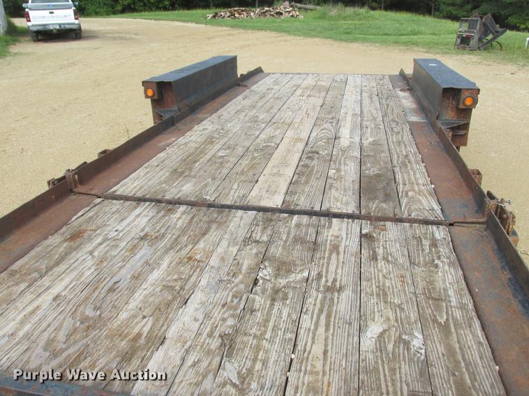 image for item DA8267 2014 Belshe tilt deck equipment trailer