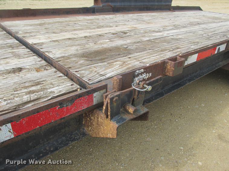 image for item DA8267 2014 Belshe tilt deck equipment trailer