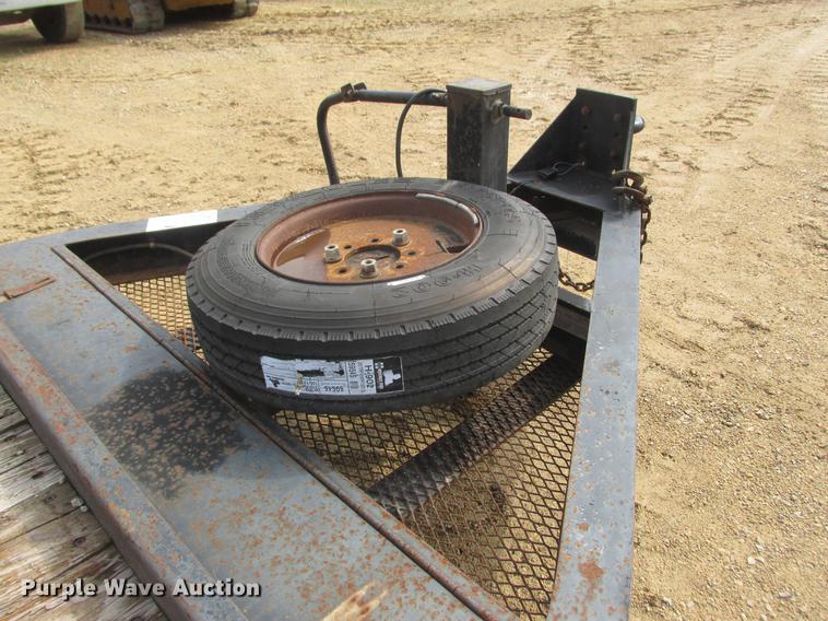 image for item DA8267 2014 Belshe tilt deck equipment trailer