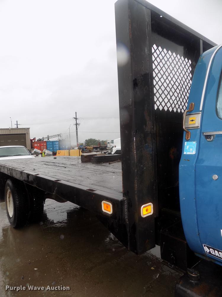 image for item DB8625 1977 Chevrolet C65 flatbed truck