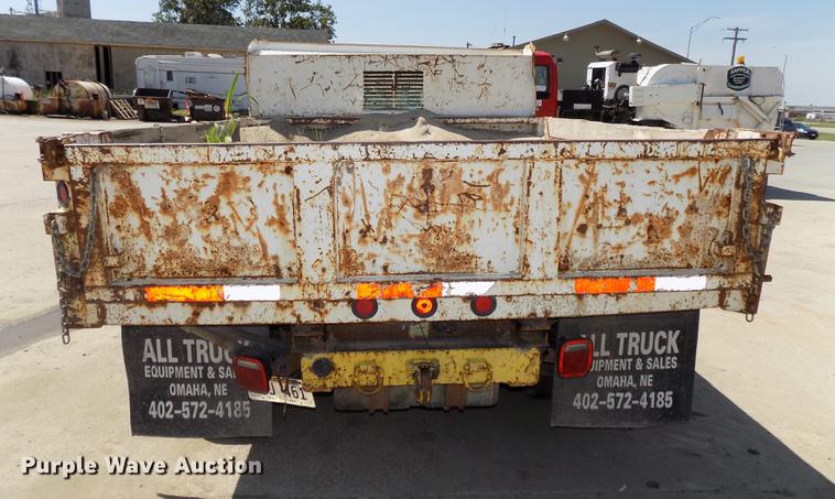 image for item DB8635 1999 Ford F450 Super Duty Crew Cab dump truck
